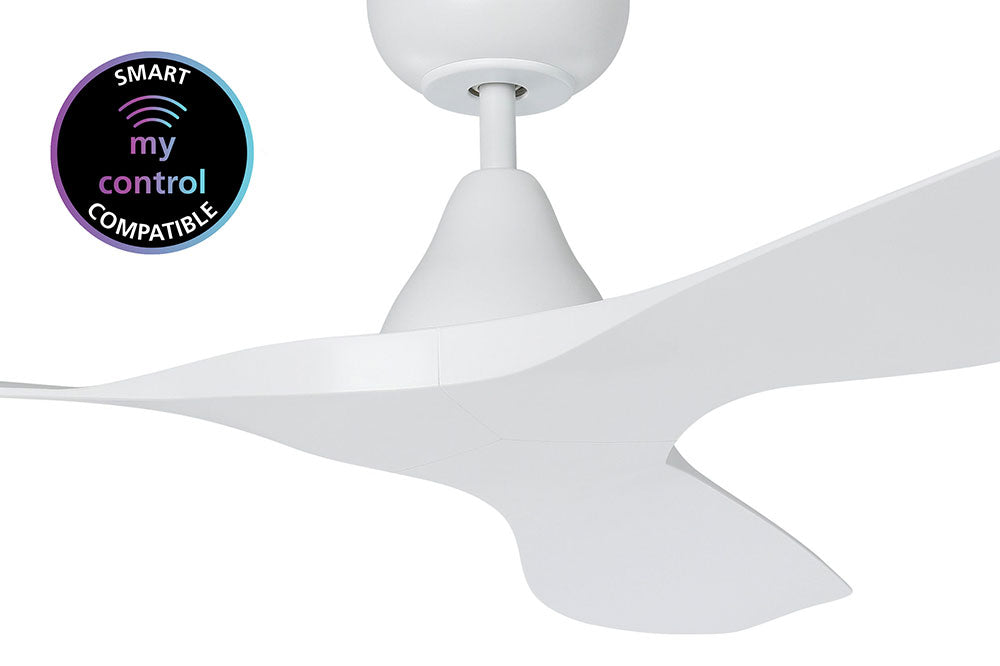 Surf 40" DC Ceiling Fan Matt White - 20789201