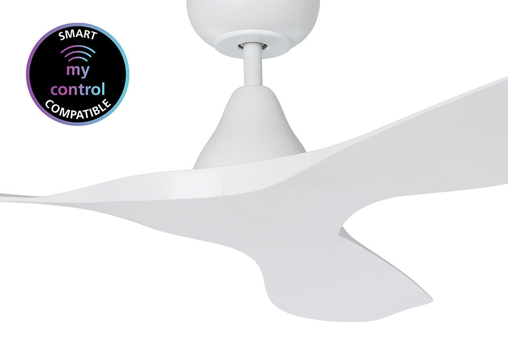 Surf 52" DC Ceiling Fan Matt White - 20549801