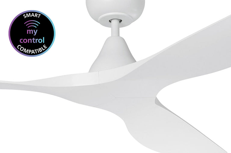 Surf 72" DC Ceiling Fan Matt White - 20789401