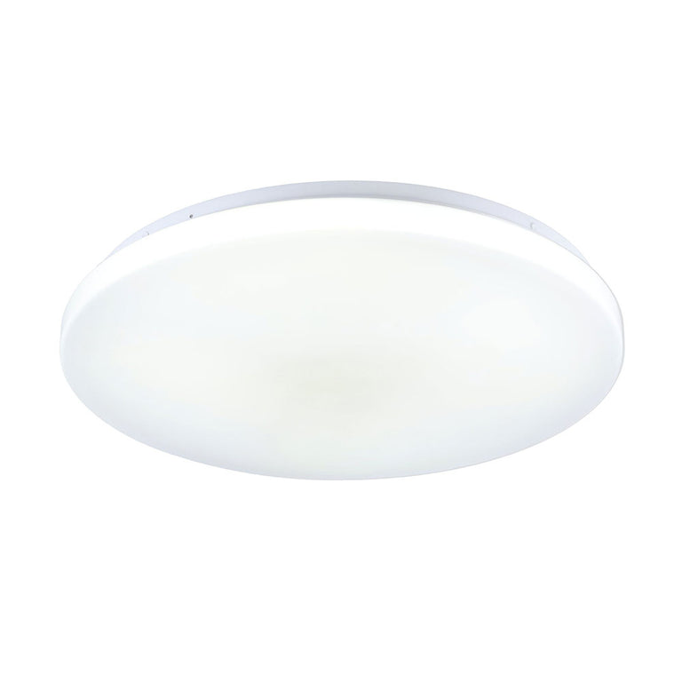 Diego 24W LED Oyster With Microwave Sensor White / Tri-Colour - 205666