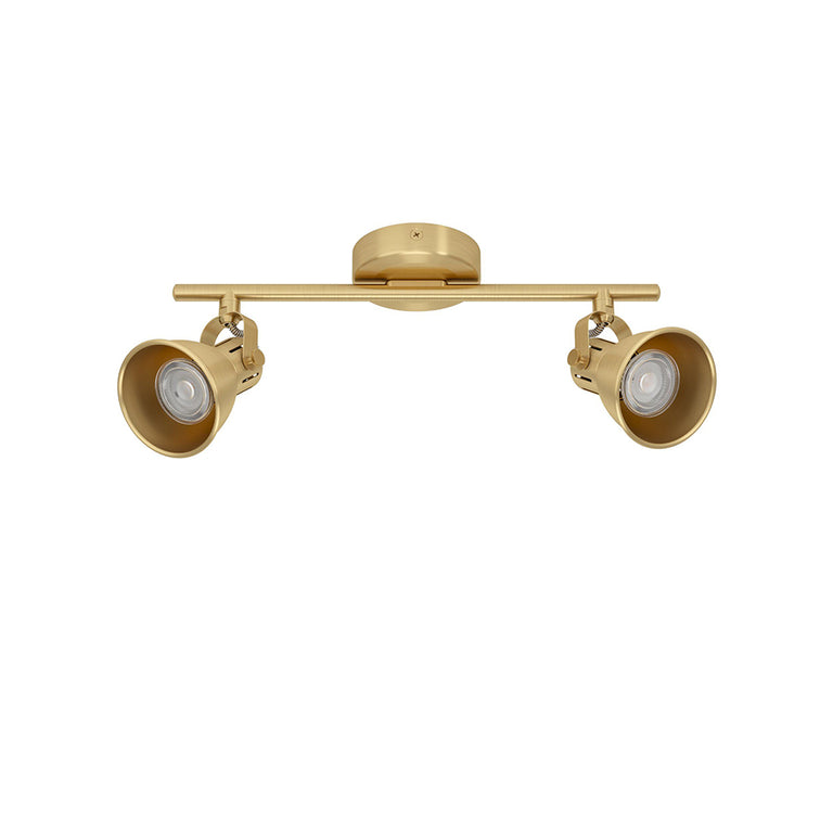 Seras 10W Dimmable LED Spotlight Brushed Brass / Neutral White - 206052