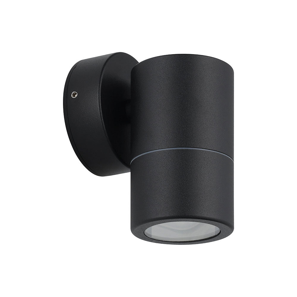 Fremantle 5W CCT 240V GU10 LED Fixed Wall Light Black - 206134