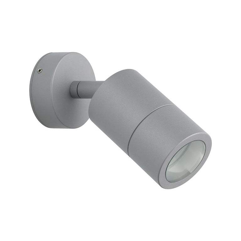Fremantle 5W CCT 240V GU10 LED Adjustable Wall Light Silver Grey - 206145