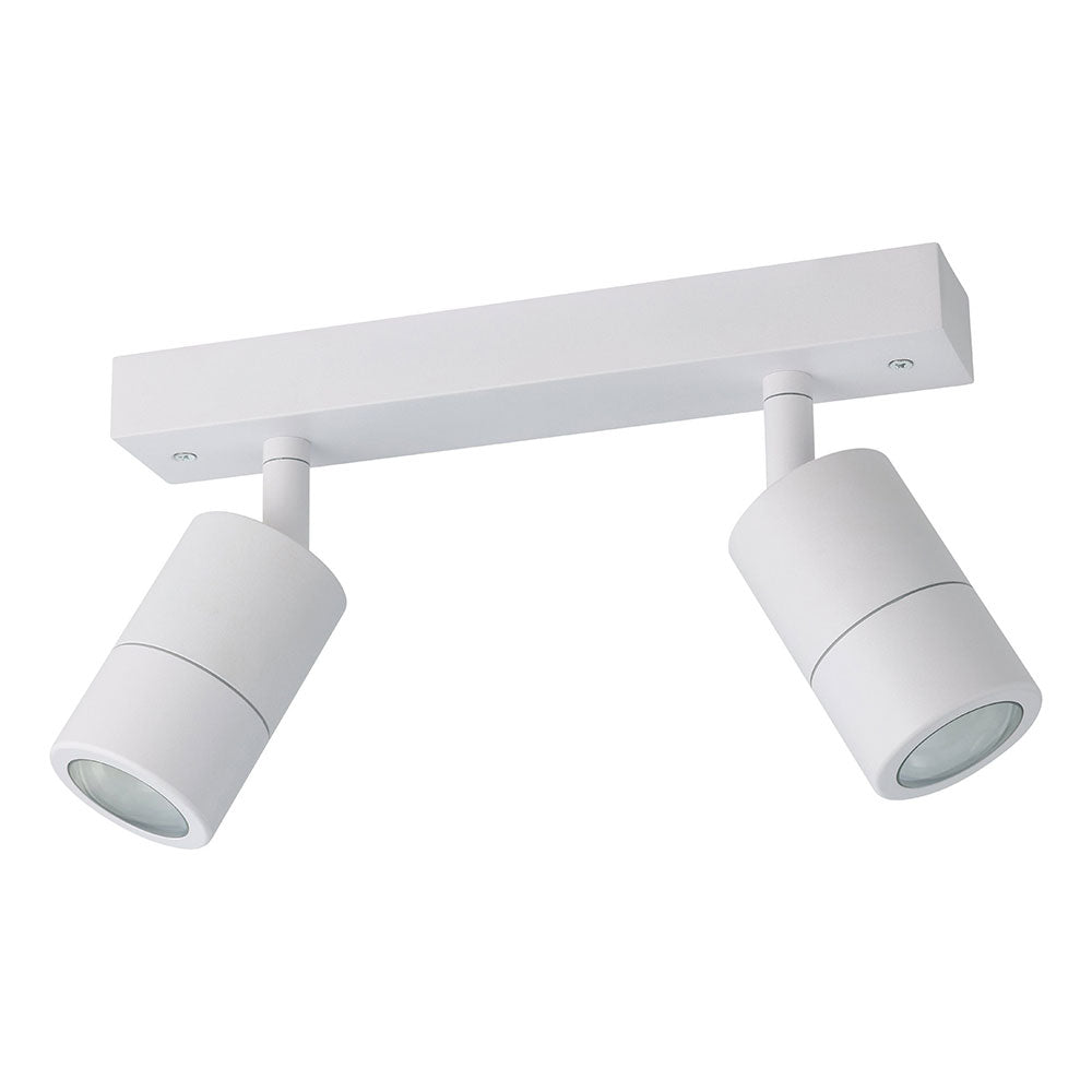 Fremantle 2 x 5W CCT 240V 2 Light GU10 LED Adjustable Spotlight White - 206156