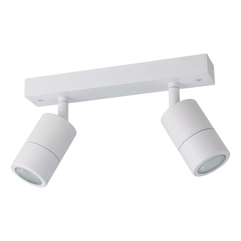 Fremantle 2 x 5W CCT 240V 2 Light GU10 LED Adjustable Spotlight White - 206156