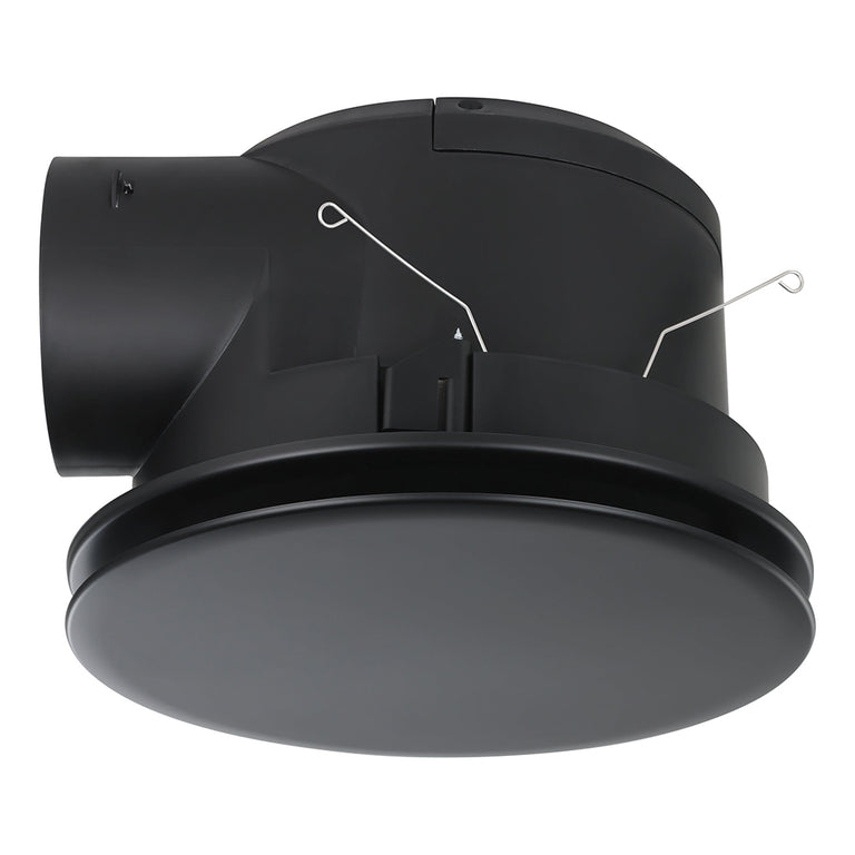 Samba Round Exhaust Fan Matt Black - 206177N