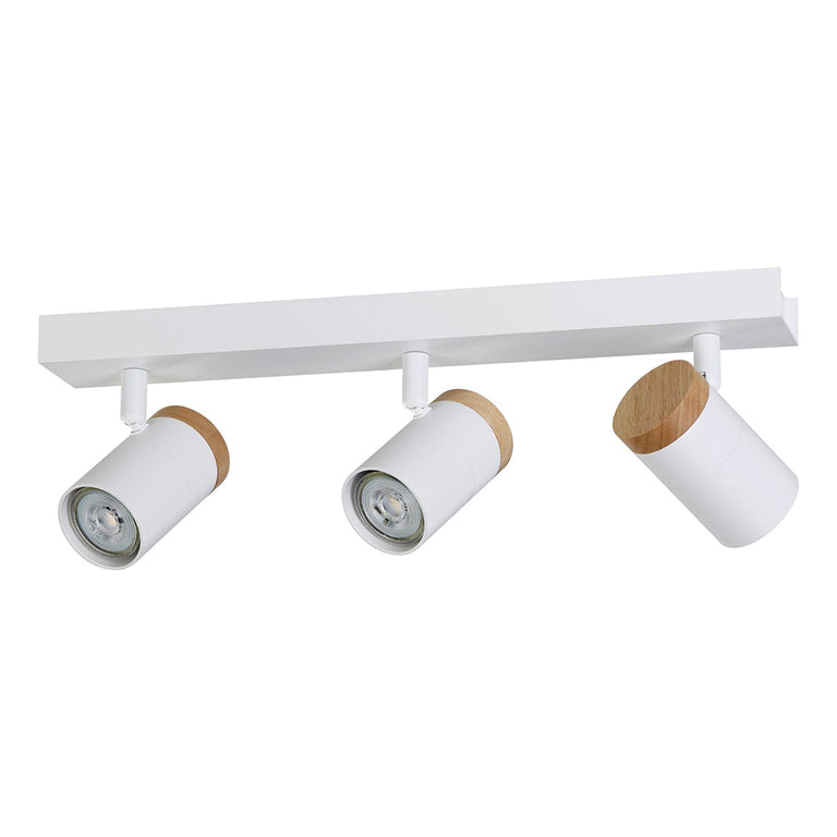 Cartagena 3 Light 15W Dimmable LED Spotlight White / Cool White - 206181