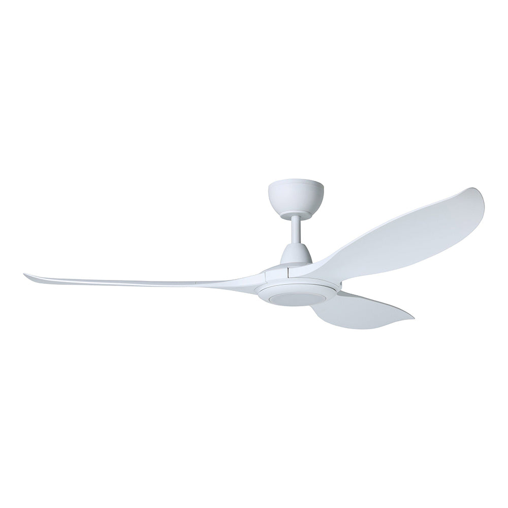 Kurrawa 60" DC Tropically Rated Ceiling Fan With 18W Dimmable Tri-Colour LED Matt White - 20618801