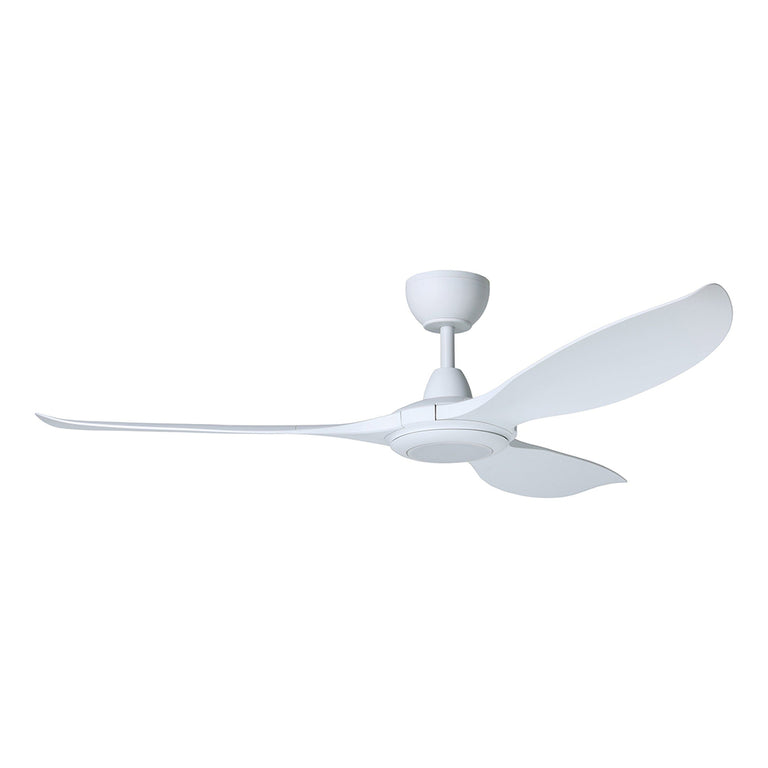 Kurrawa 60" DC Tropically Rated Ceiling Fan With 18W Dimmable Tri-Colour LED Matt White - 20618801