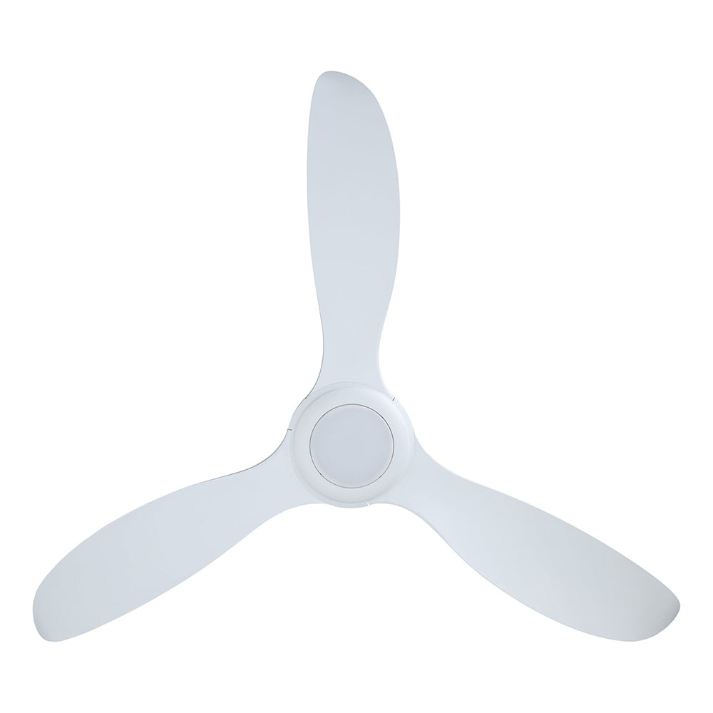 Kurrawa 60" DC Tropically Rated Ceiling Fan With 18W Dimmable Tri-Colour LED Matt White - 20618801