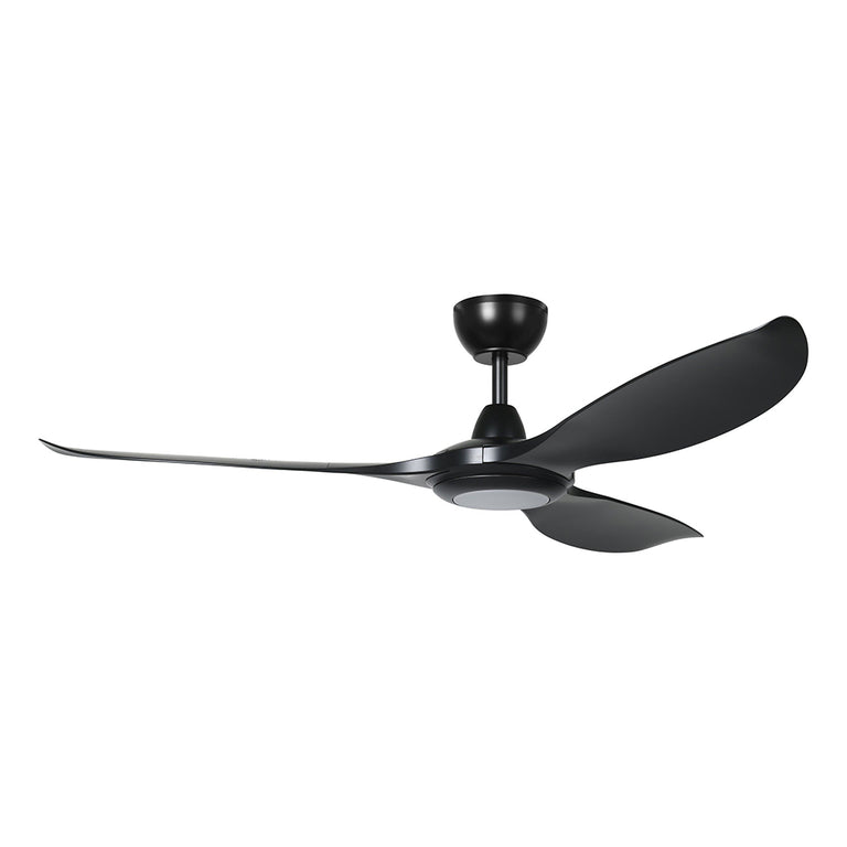 Kurrawa 60" DC Tropically Rated Ceiling Fan With 18W Dimmable Tri-Colour LED Matt Black - 20618802