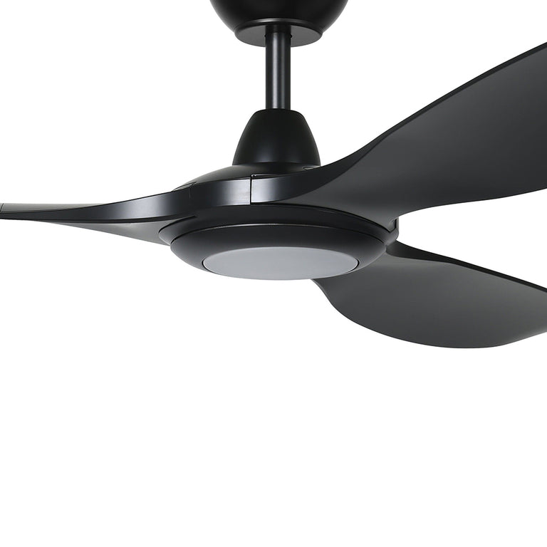 Kurrawa 60" DC Tropically Rated Ceiling Fan With 18W Dimmable Tri-Colour LED Matt Black - 20618802