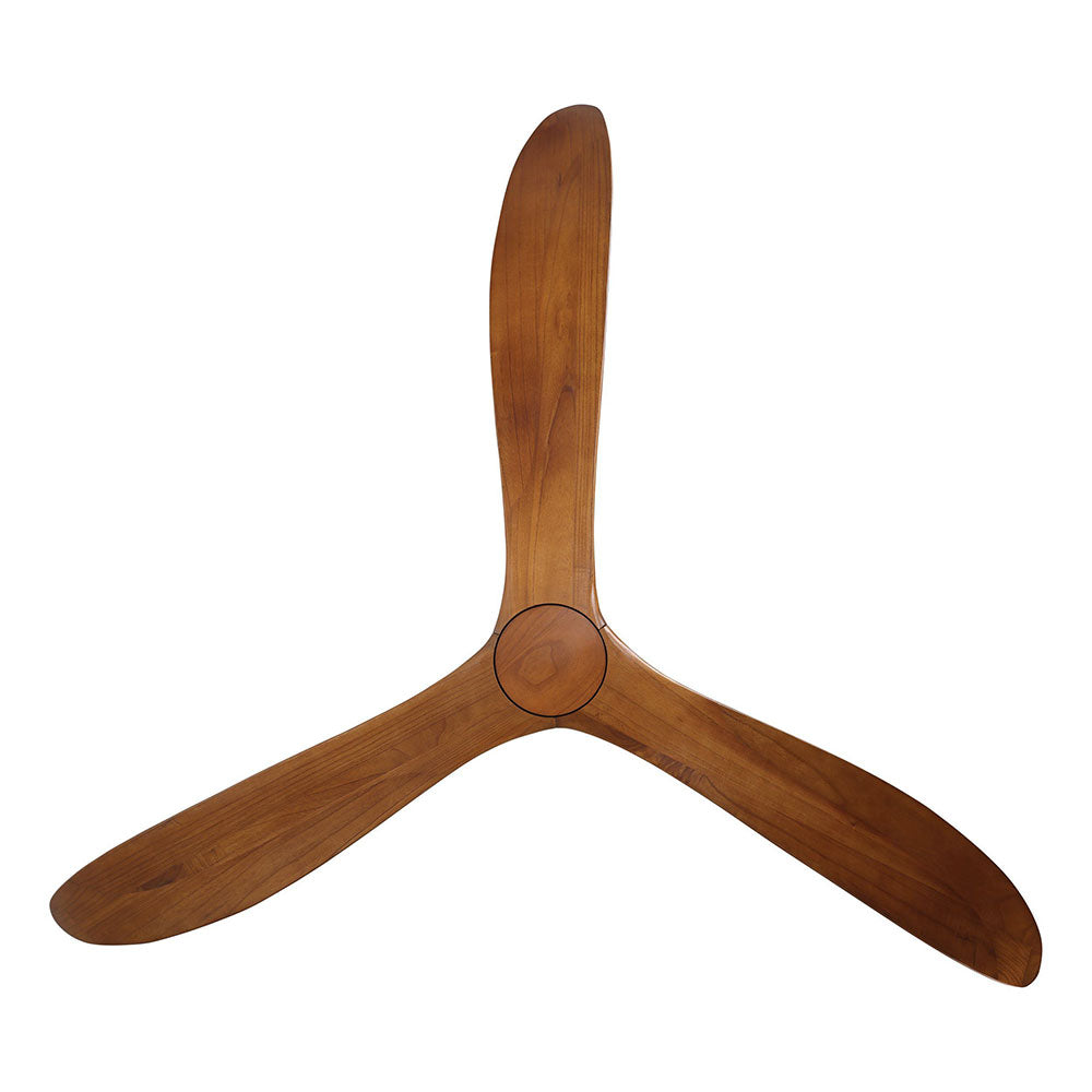 Currumbin 80" DC Ceiling Fan Black / Merbau - 20619328