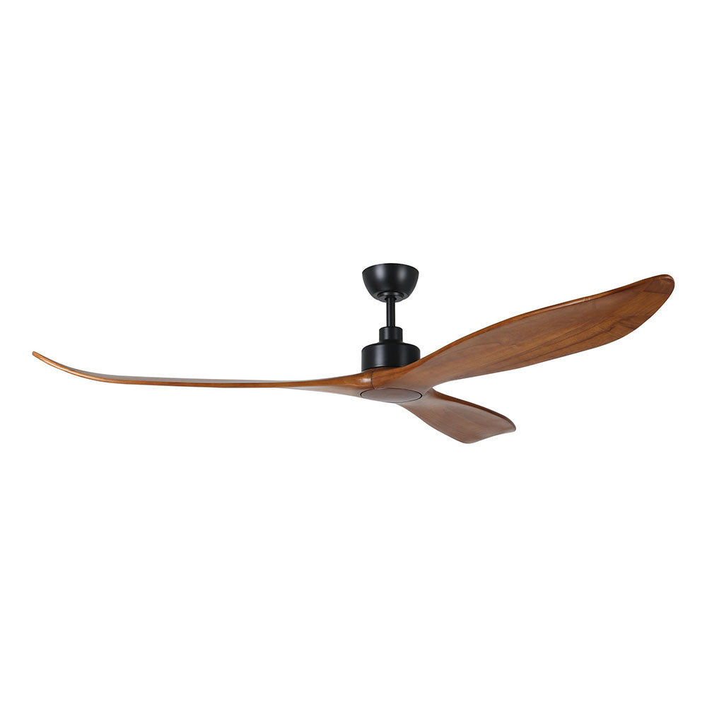 Currumbin 80" DC Ceiling Fan Black / Merbau - 20619328