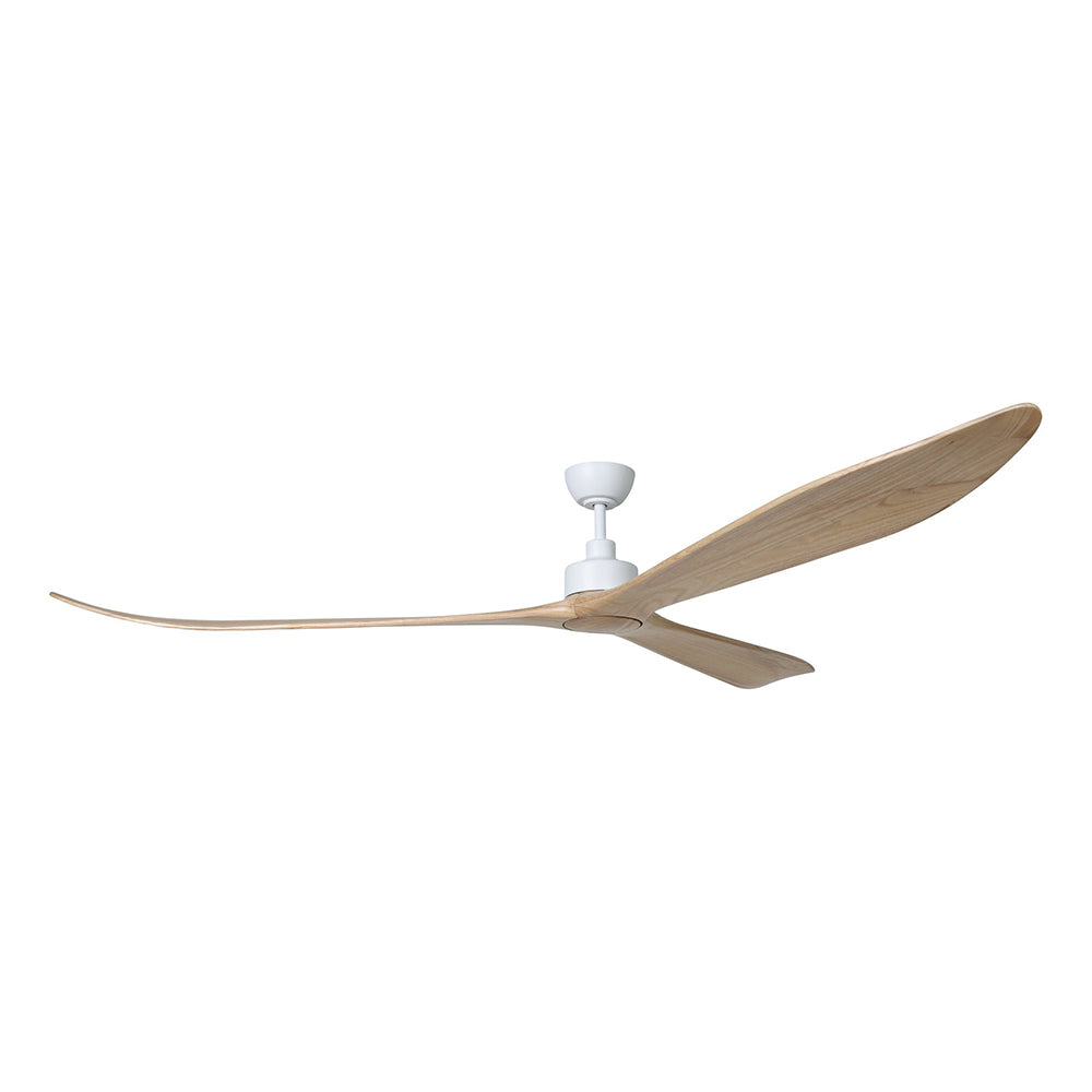 Currumbin 100" DC Ceiling Fan White / Natural - 20619421