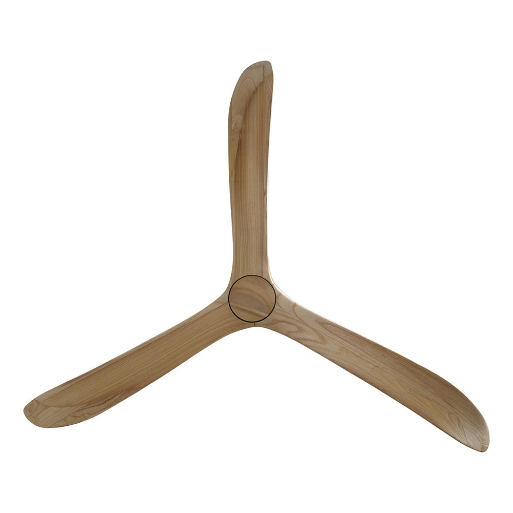 Currumbin 100" DC Ceiling Fan White / Natural - 20619421