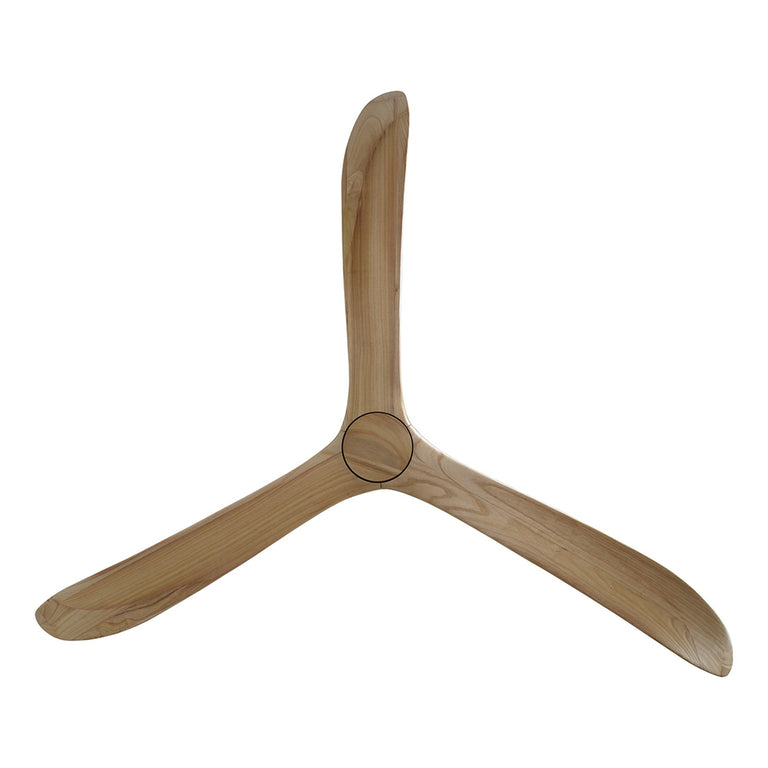 Currumbin 100" DC Ceiling Fan White / Natural - 20619421