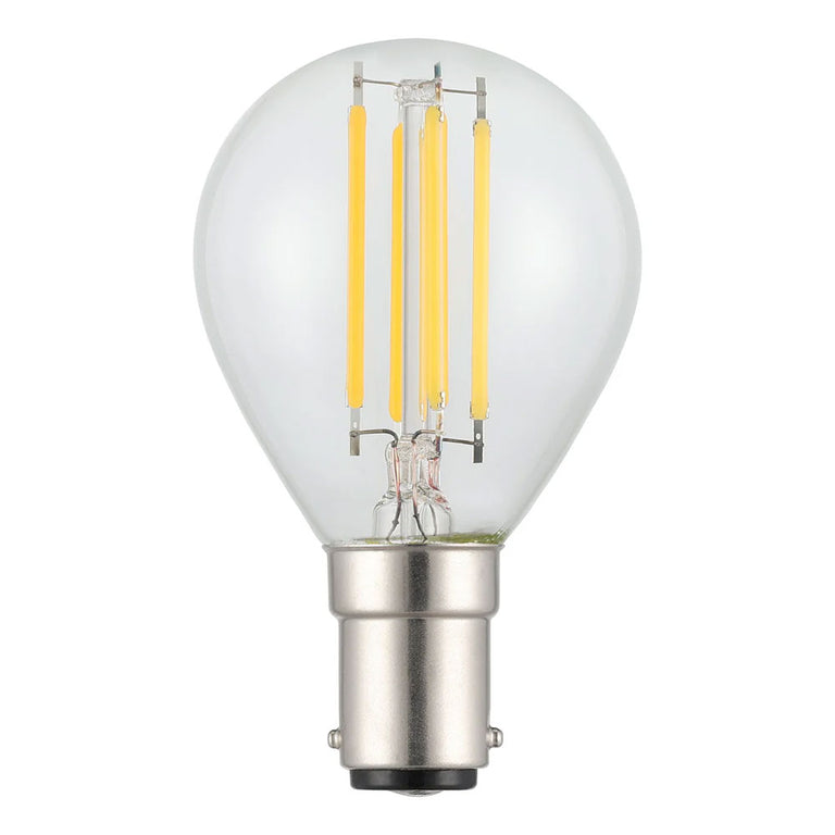Filament Clear Fancy Round LED 4W B15 Dimmable / Warm White - 206454