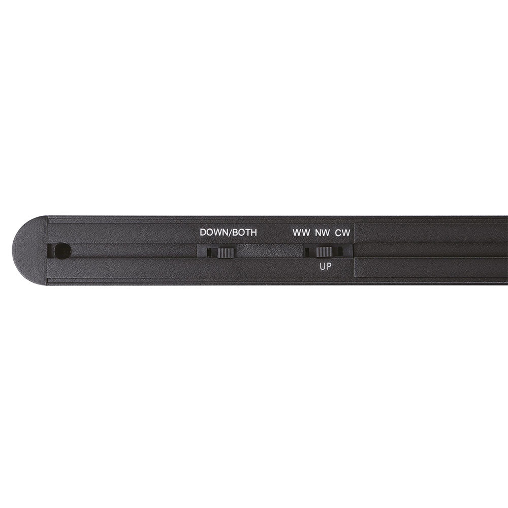 Climene 3 30W LED Up / Down Dimmable 1200mm Pendant Black / Tri-Colour - 206472