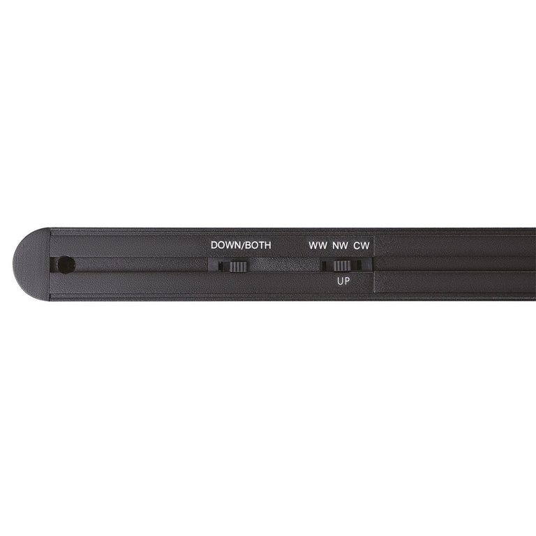 Climene 3 30W LED Up / Down Dimmable 1200mm Pendant Black / Tri-Colour - 206472