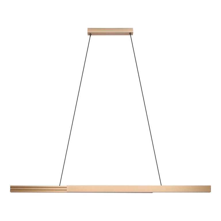 Montebuono 1800mm Dimmable LED Pendant Brown / Tri-Colour - 206503