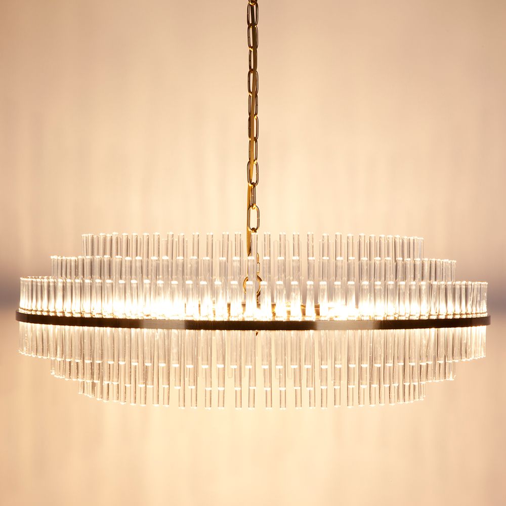 Lawrence 8 Light Pendant Polished Brass - 20716