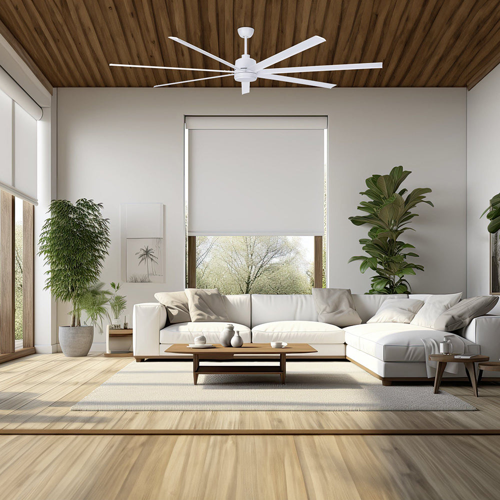 Tourbillion Pro 100" DC Ceiling Fan Matt White - 20785801