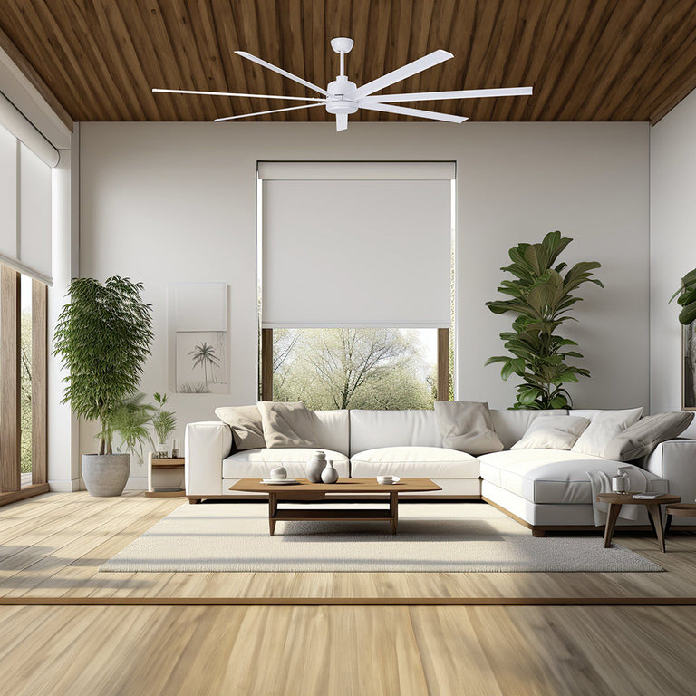 Tourbillion Pro 100" DC Ceiling Fan Matt White - 20785801