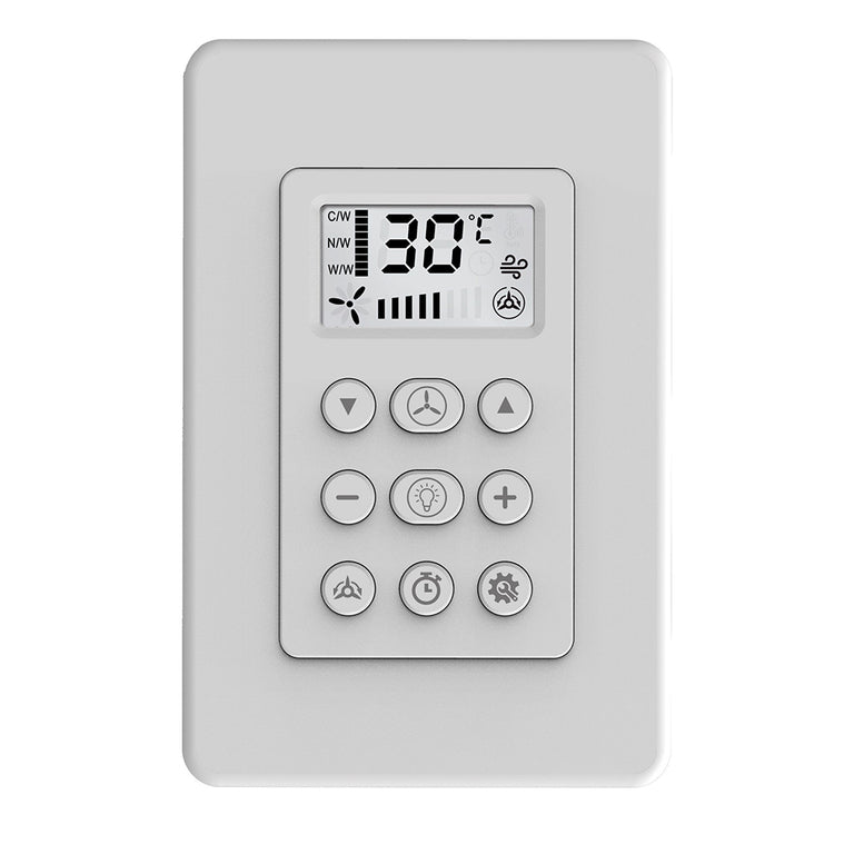 DC Fan Wall Control White - 207884