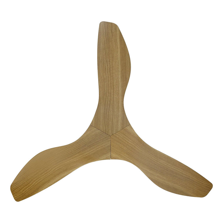Surf 40" DC Ceiling Fan Matt Black / Burmese Teak - 20789217
