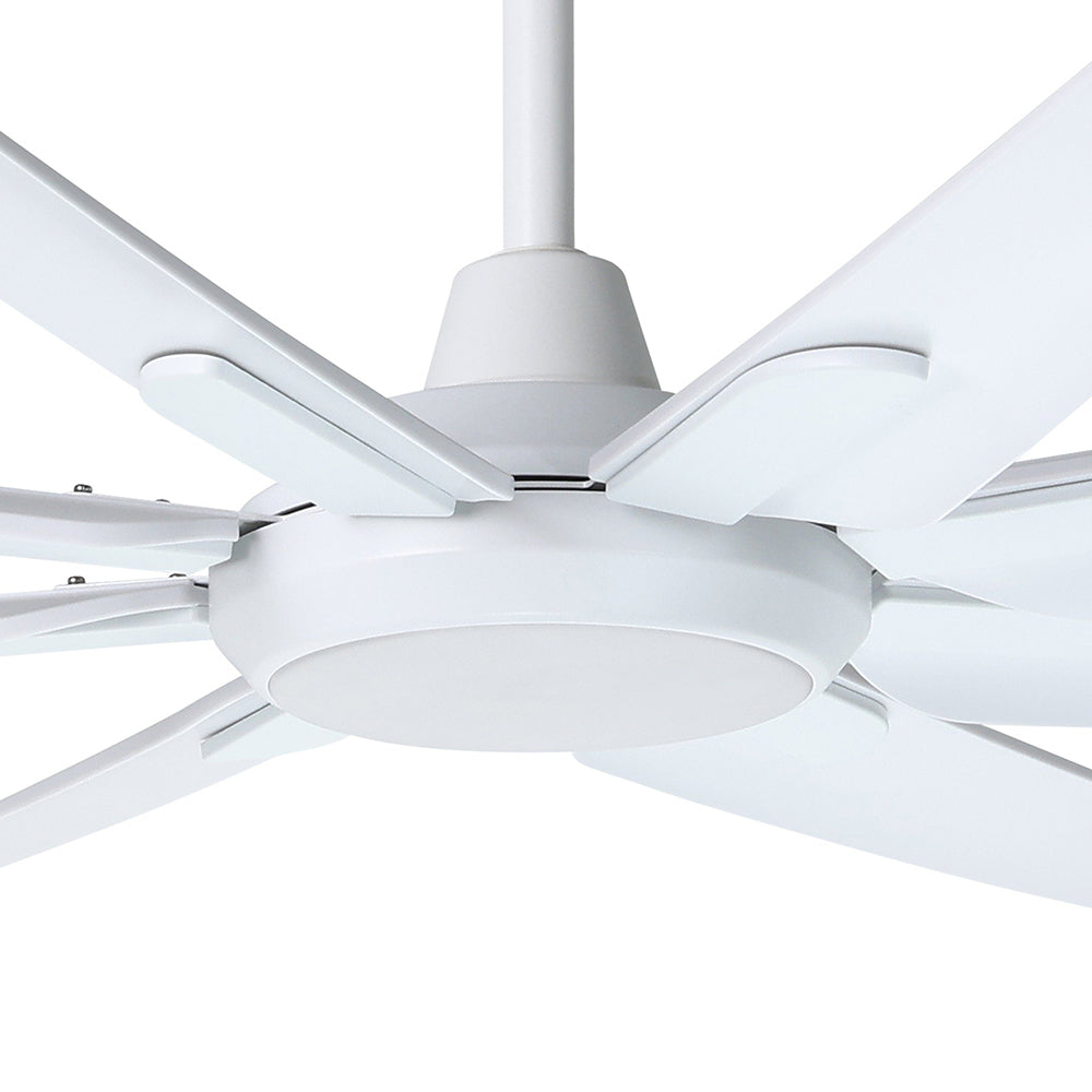 Santorini 20W LED Ceiling Fan Light Kit White / Tri-Colour - 20789801