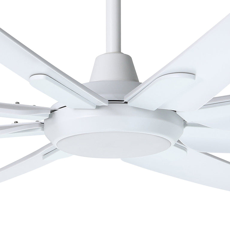 Santorini 20W LED Ceiling Fan Light Kit White / Tri-Colour - 20789801