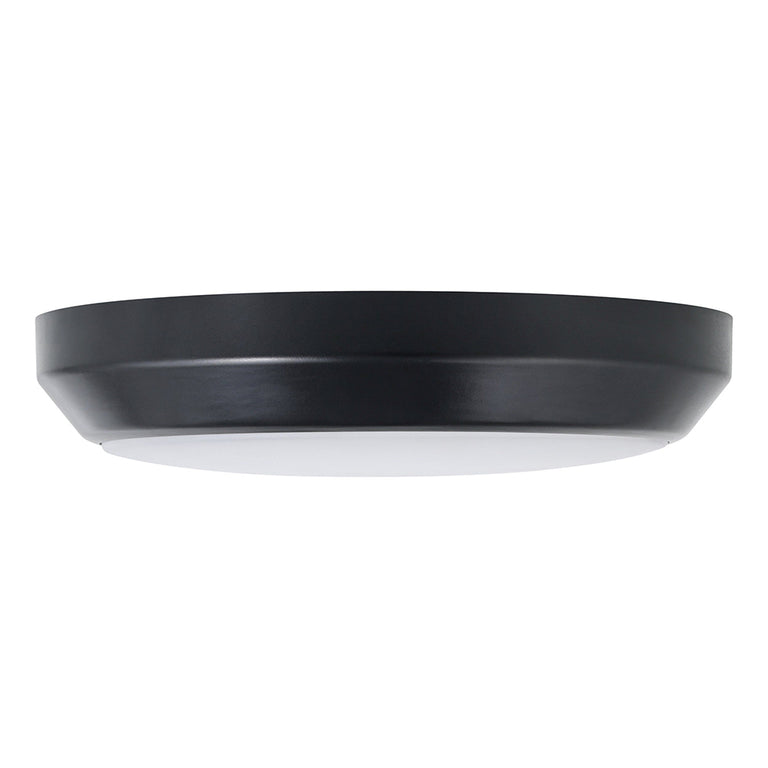 Santorini 20W LED Ceiling Fan Light Kit Black / Tri-Colour - 20789802