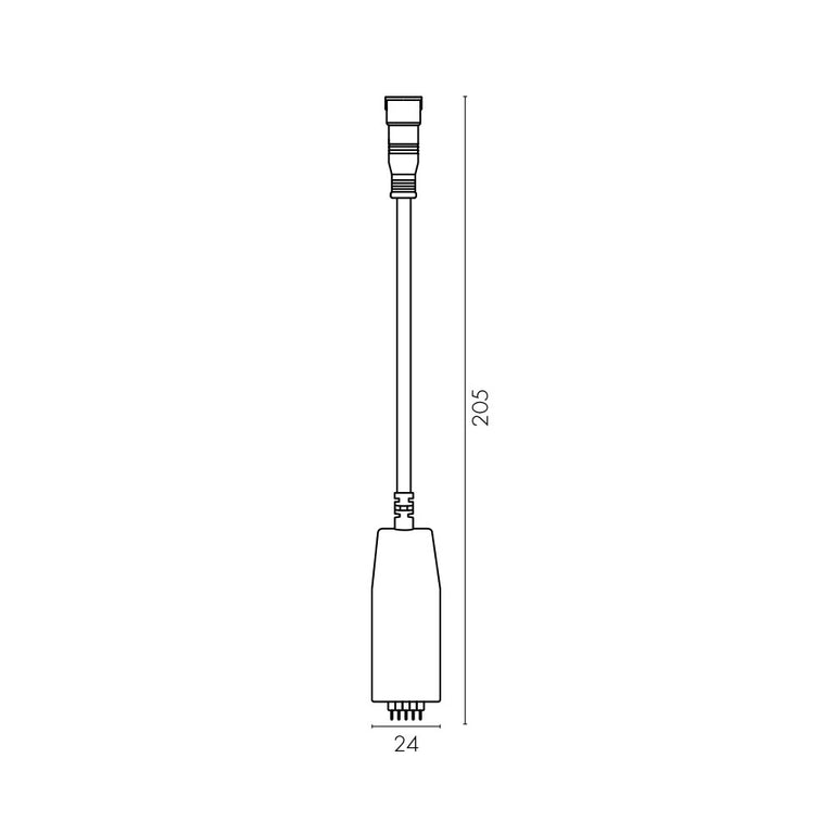 Smart WiFi RGB+W LED Strip Controller - 20794