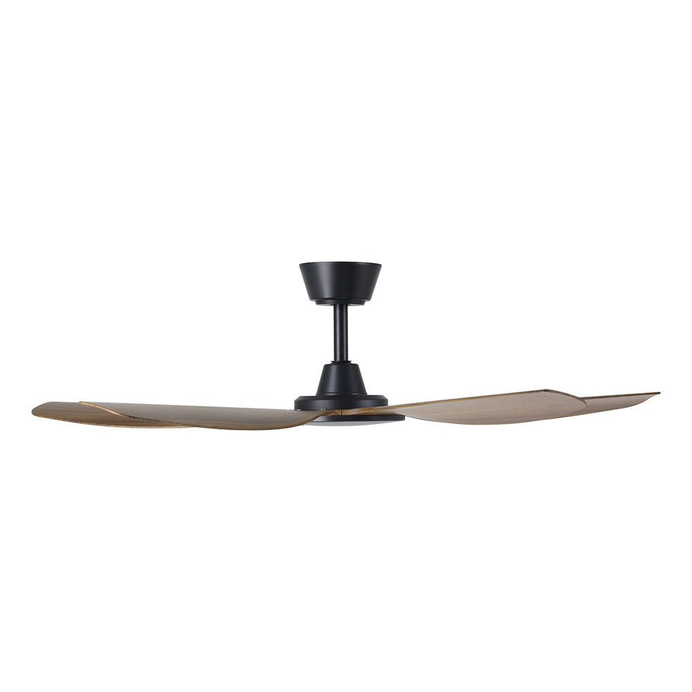 Miami 48" DC Ceiling Fan Black / New Teak - 20796307