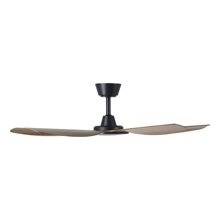 Miami 48" DC Ceiling Fan Black / New Teak - 20796307
