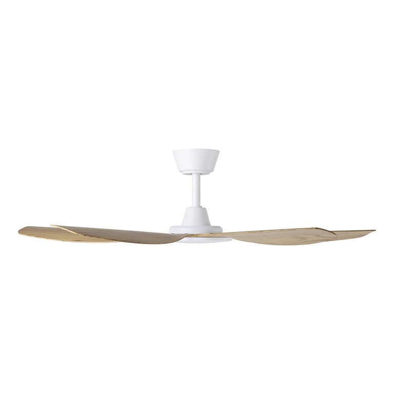 Miami 48" DC Ceiling Fan White /  Blackbutt - 20796316