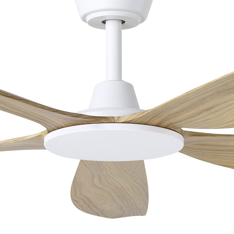 Miami 60" DC Ceiling Fan White /  Blackbutt - 20796516