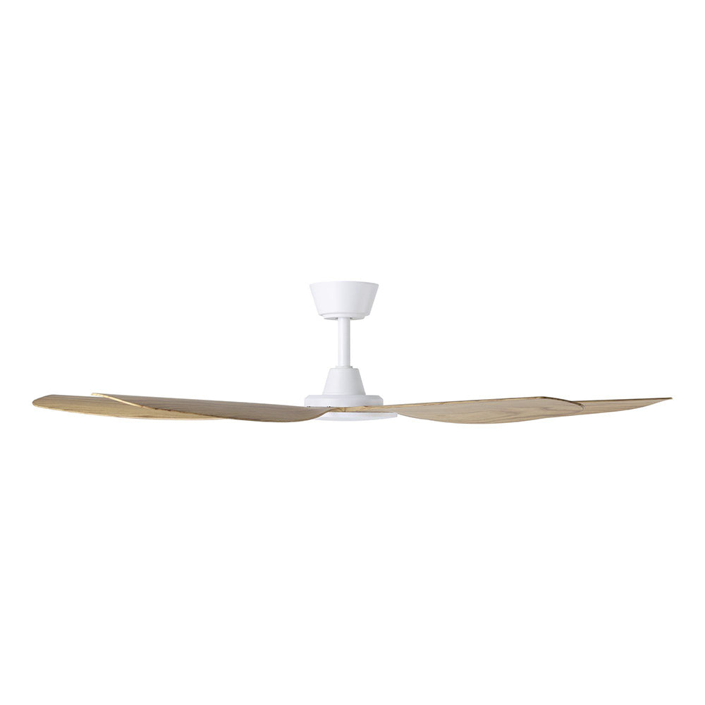 Miami 60" DC Ceiling Fan White /  Blackbutt - 20796516