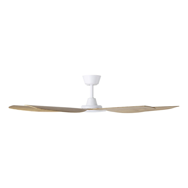 Miami 60" DC Ceiling Fan White /  Blackbutt - 20796516