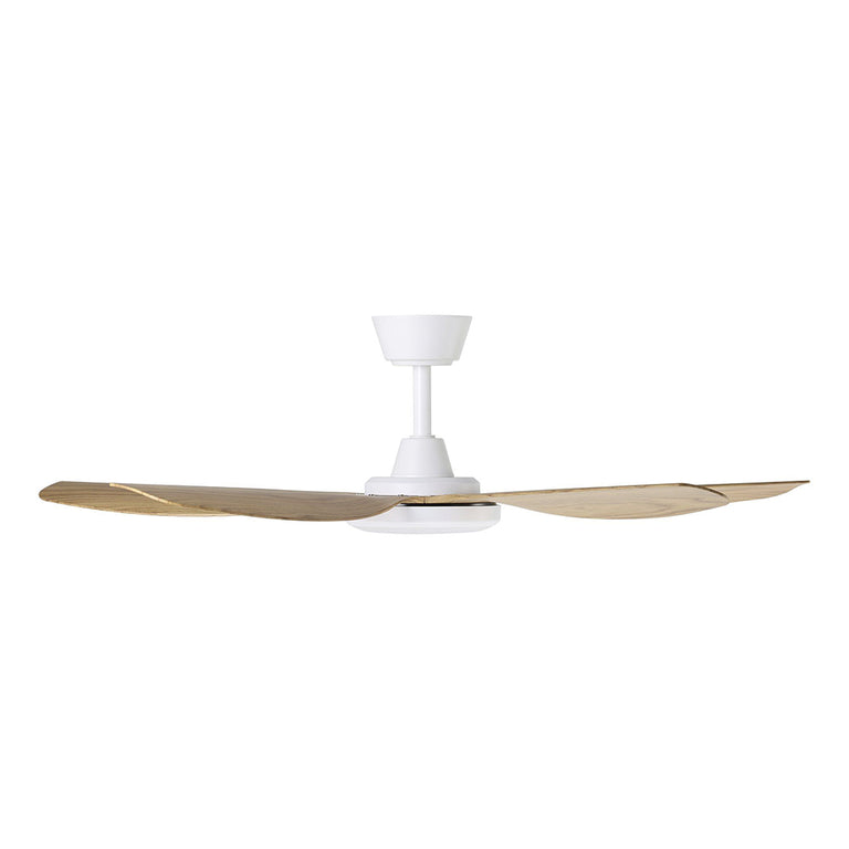 Miami 48" DC Ceiling Fan With 20W Dimmable LED White / Blackbutt / Tri-Colour - 20796616