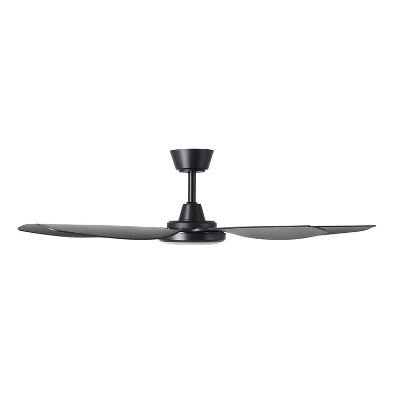 Miami 52" DC Ceiling Fan With 20W Dimmable LED Black / Tri-Colour - 20796702