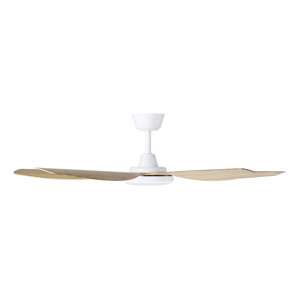 Miami 52" DC Ceiling Fan With 20W Dimmable LED White / Blackbutt / Tri-Colour - 20796716