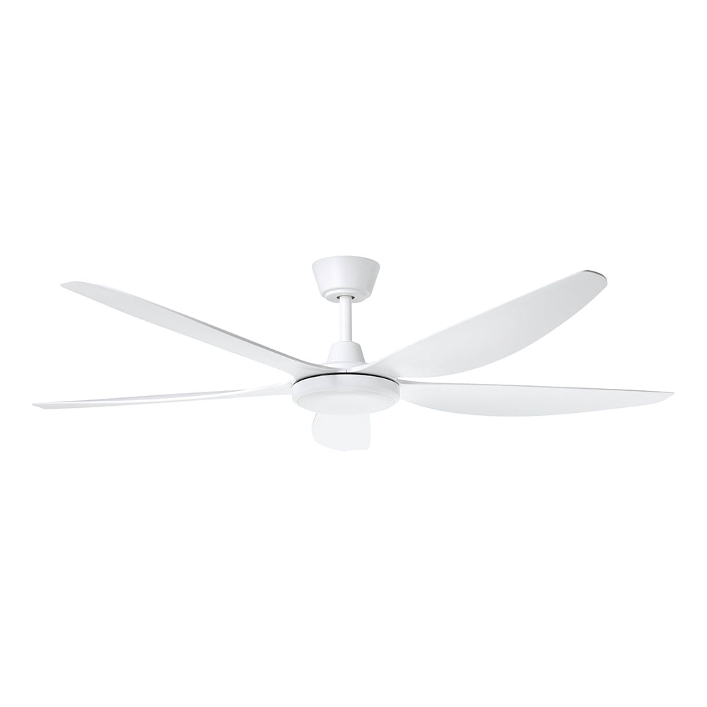Miami 60" DC Ceiling Fan With 20W Dimmable LED White / Tri-Colour - 20796801
