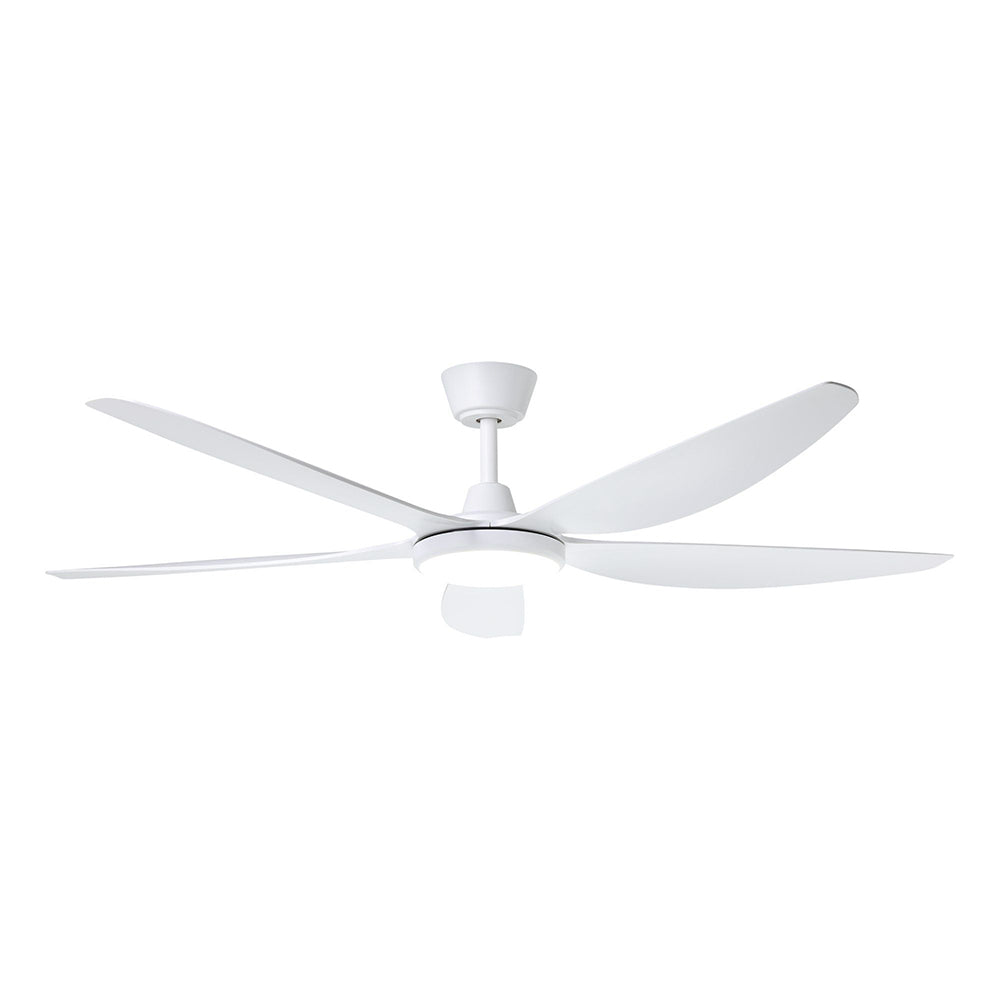 Miami 60" DC Ceiling Fan With 20W Dimmable LED White / Tri-Colour - 20796801