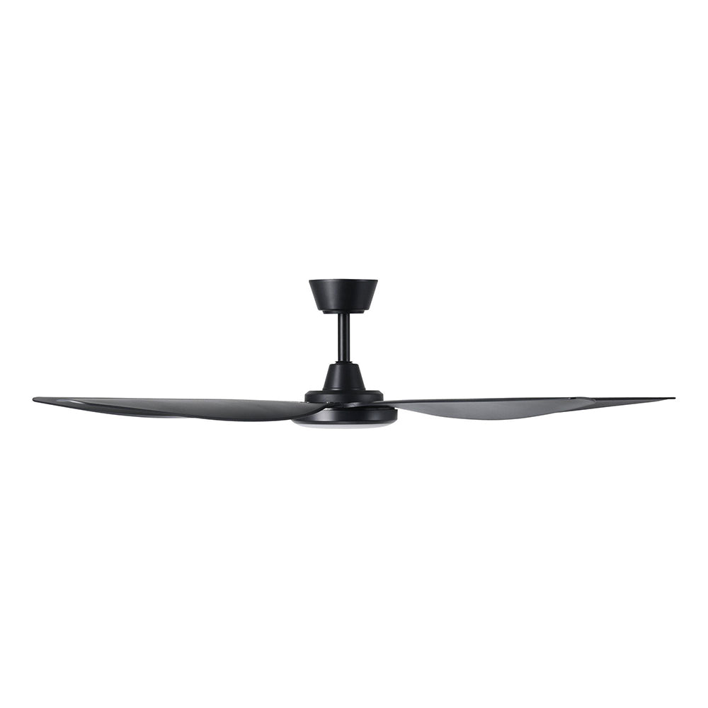 Miami 60" DC Ceiling Fan With 20W Dimmable LED Black / Tri-Colour - 20796802