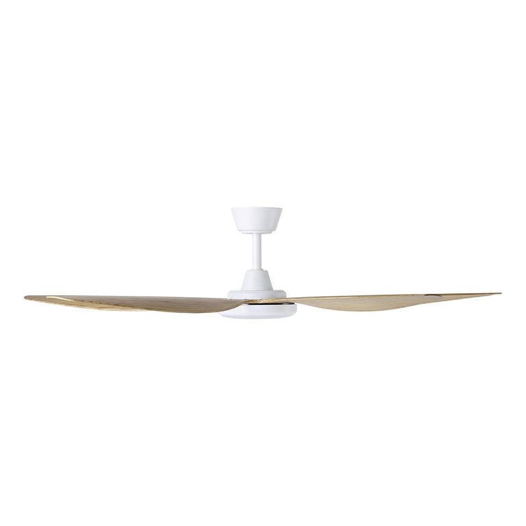 Miami 60" DC Ceiling Fan With 20W Dimmable LED White / Blackbutt / Tri-Colour - 20796816