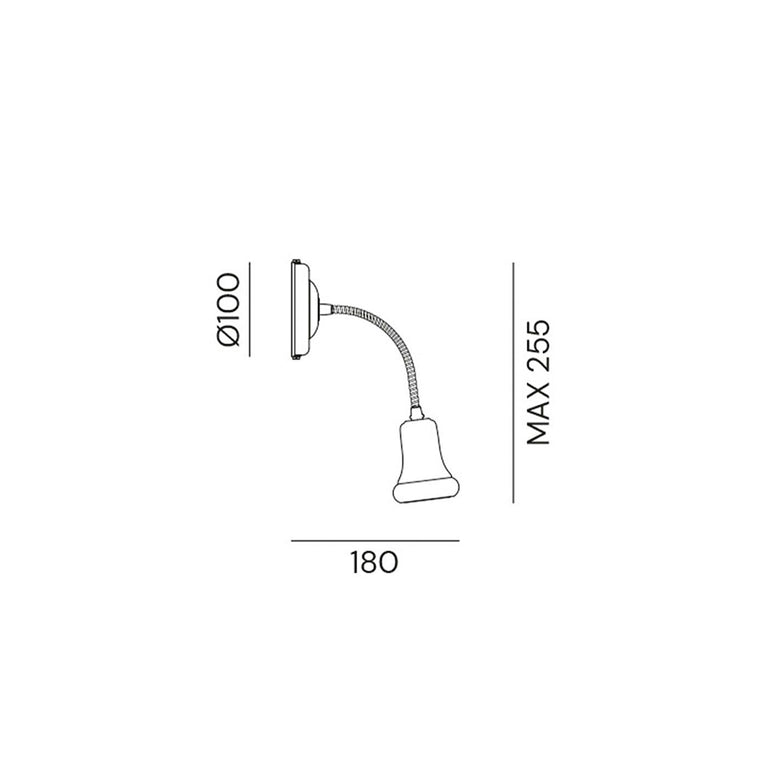 Mini Adjustable Wall Light - 208.20.OO
