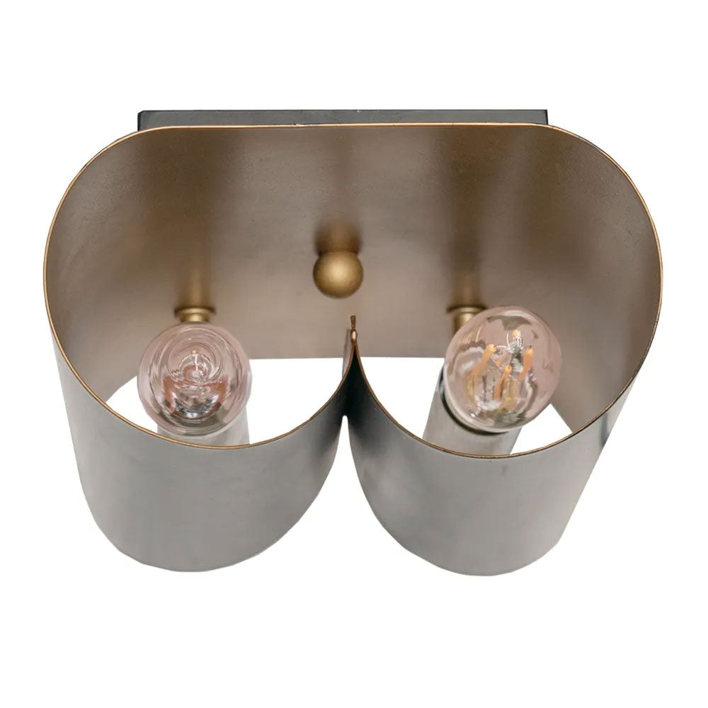 Colbert Short Wall Sconce Black - 20833