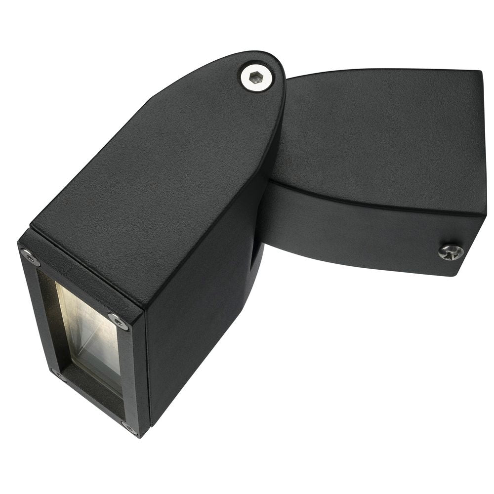 Nighthawk Modern 12W LED Floodlight Black / Cool White - 20869/06